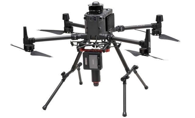 Resonon Pika IR-L Airborne Hyperspectral System on DJI M300 Drone