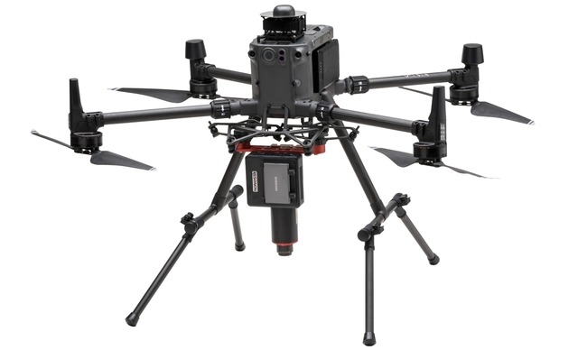 DJI M300 drone hyperspectral camera