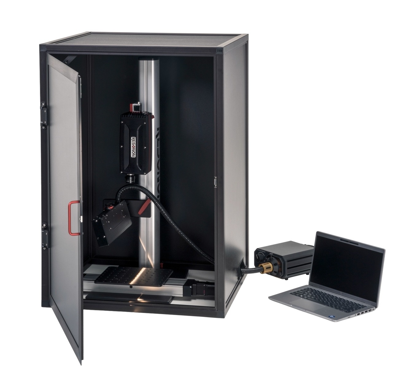 Figure 4: Resonon’s Benchtop Enclosure, the “Black Box”