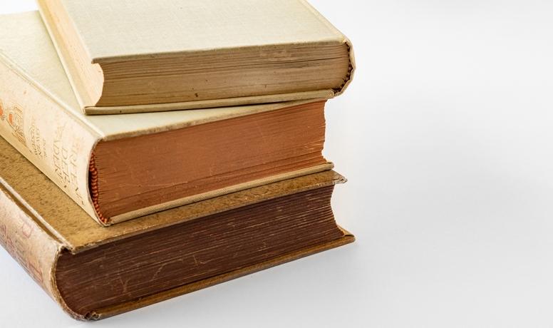 stack of books