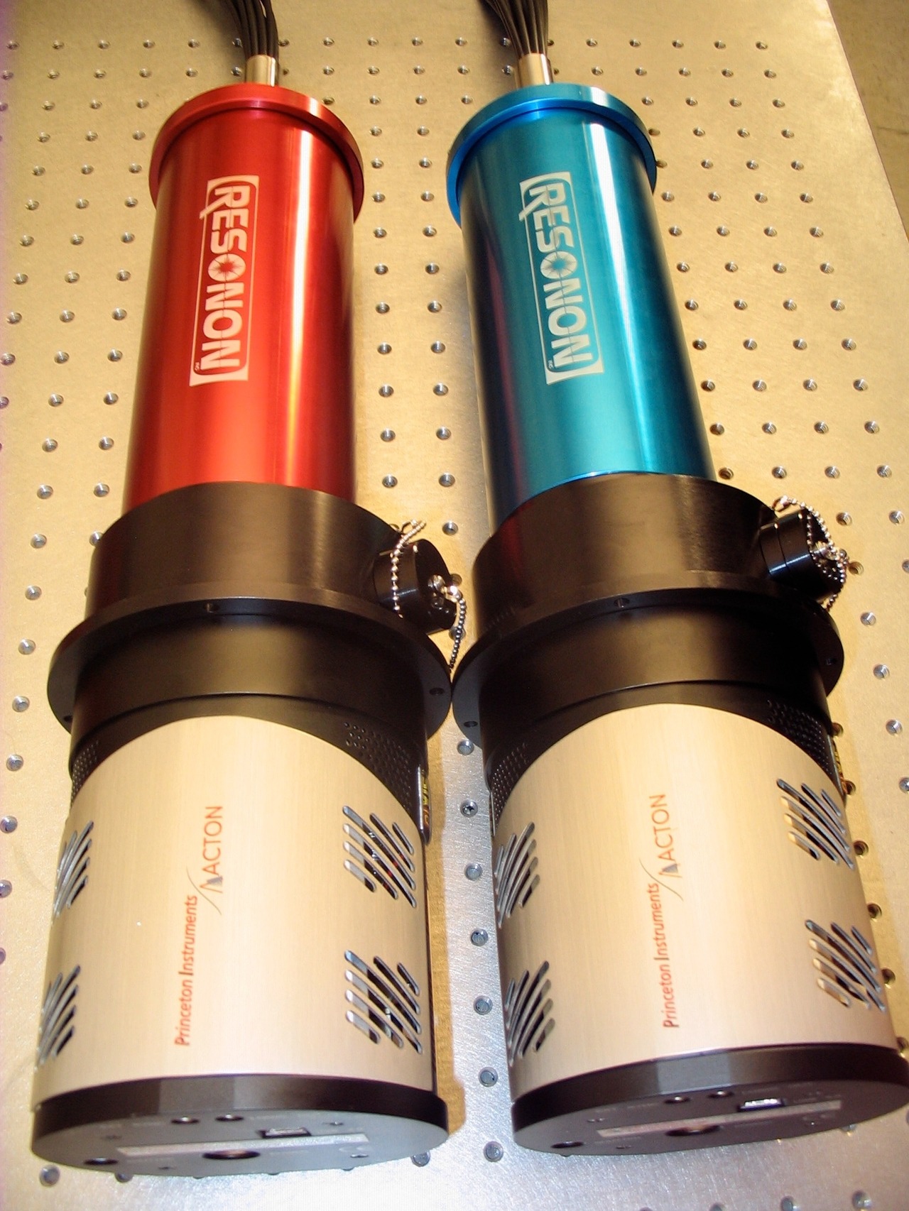 Figure 2: Two of the MOBY spectrographs designed and fabricated by Resonon.
