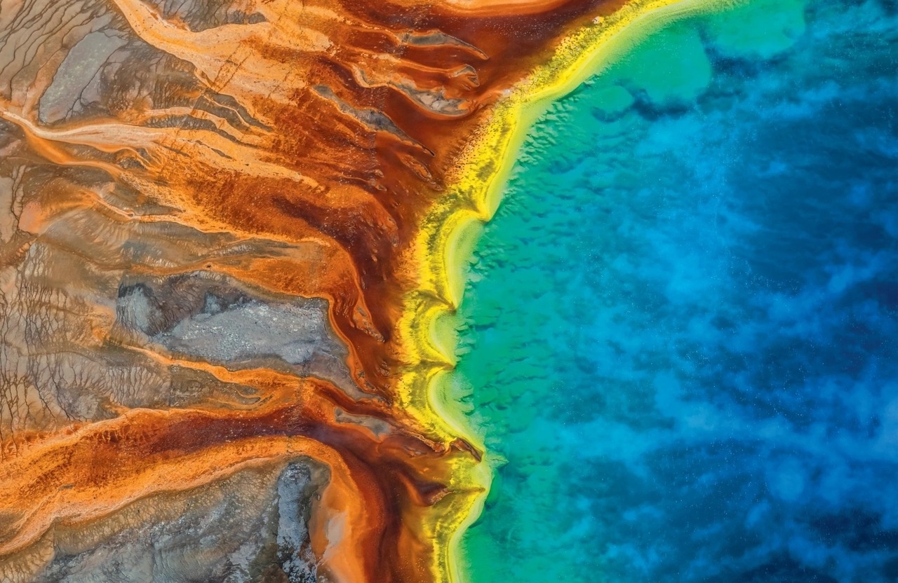 Grand Prismatic in Yellowstone National Park