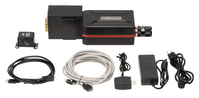 Pika SWIR Hyperspectral Imaging Camera with Frame Grabber, Power Supplies, and Cabling, all included.